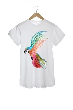 Colorful Parrot T-shirt