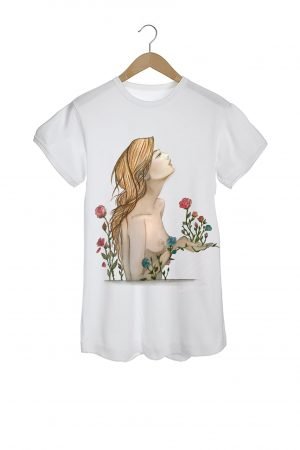 Pink Floral Garden T-shirt